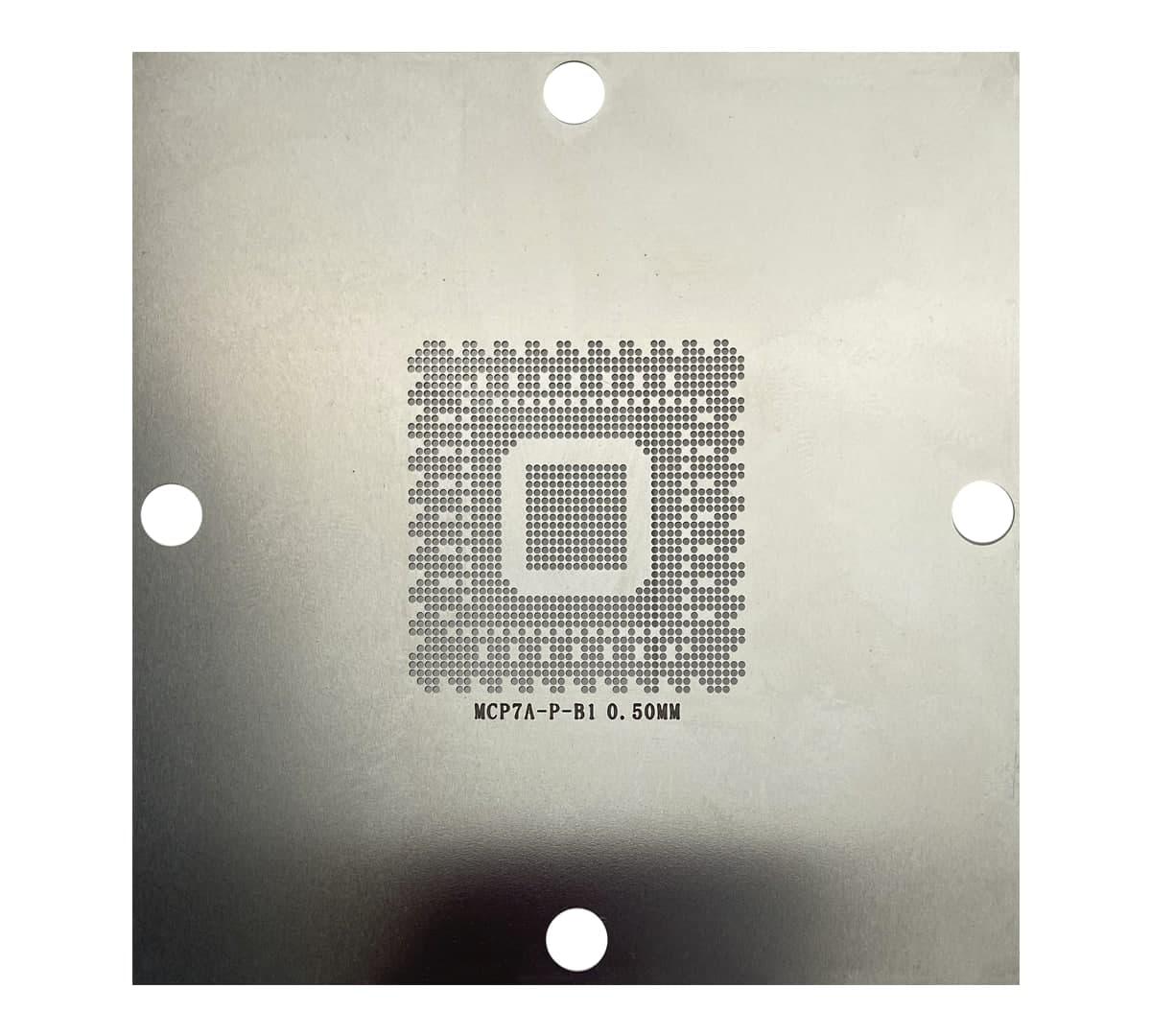 Трафарет BGA прямого нагріву MCP7A-P-B1 (0.50 mm) 90 x 90 mm