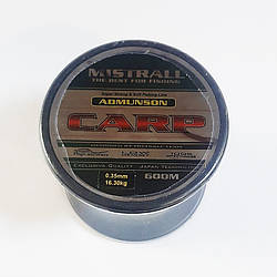 Волосінь Mistrall Admunson Carp 600m 0.35mm 16,3kg