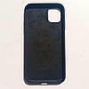 Чохол Silicone Case для Apple iPhone 11 Black, фото 3