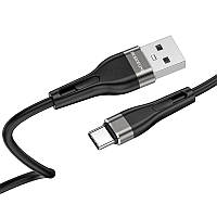 BOROFONE BX46 silicone USB AM на Type-C 3A 1m black