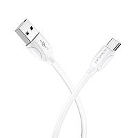 Кабель BOROFONE BX19 Benefit USB AM to Type-C 1,3A 1m white