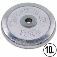 Диски (диски) хромовані HIGHQ SPORT 30 мм 10 кг