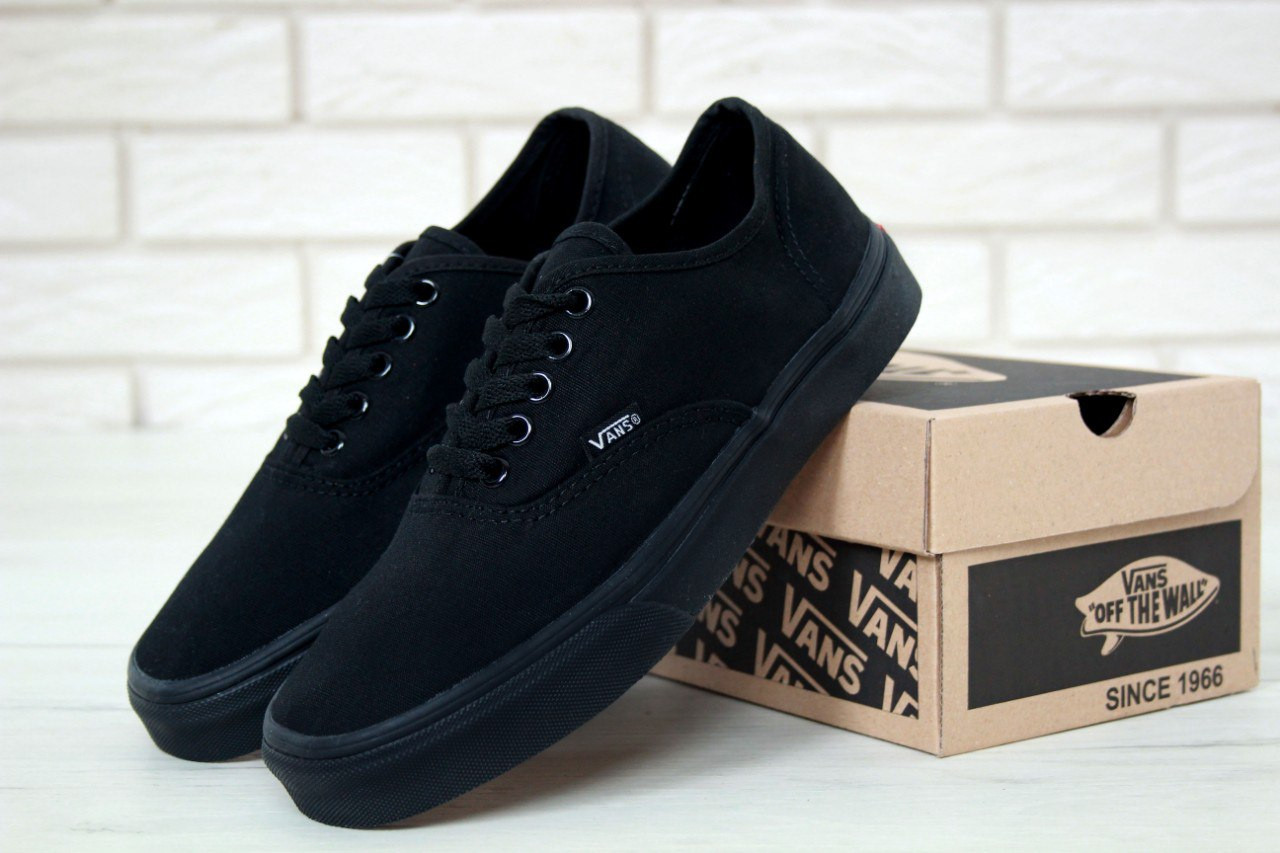 Чорні чоловічі кеди Vans Era 59 Black (Ванс Ера) весна літо