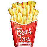 Надувний пліт матрац intex КАРТОПЛЯ ФРІ 175x132 см пляжний для басейну і плавання 58775, фото 9