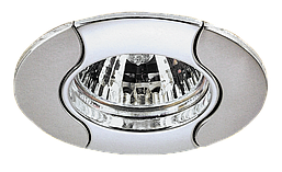 Світильник стельовий MR-11 хром литий, неповоротний, Comtech (врізн діаметр 45мм)