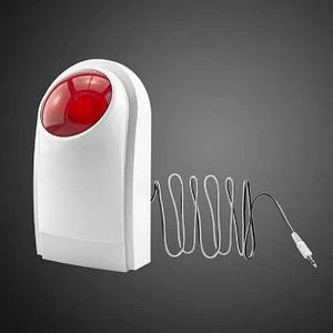 Дротова зовнішня сирена для вулиці Kerui керуї J007 світлозвукова KR-J007