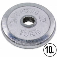 Диски (диски) хромовані d-52мм HIGHQ SPORT 10 кг (метал хромований)