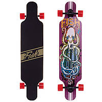 Лонгборд Фрірайд Freeriding FISH із канадського клена 102 см SK-415-4