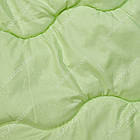 Ковдра Бамбукова Полуторна 140х205 см силіконова стьобана "Bamboo" демисизонне, фото 5