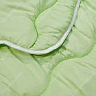 Ковдра Бамбукова Полуторна 140х205 см силіконова стьобана "Bamboo" демисизонне, фото 4