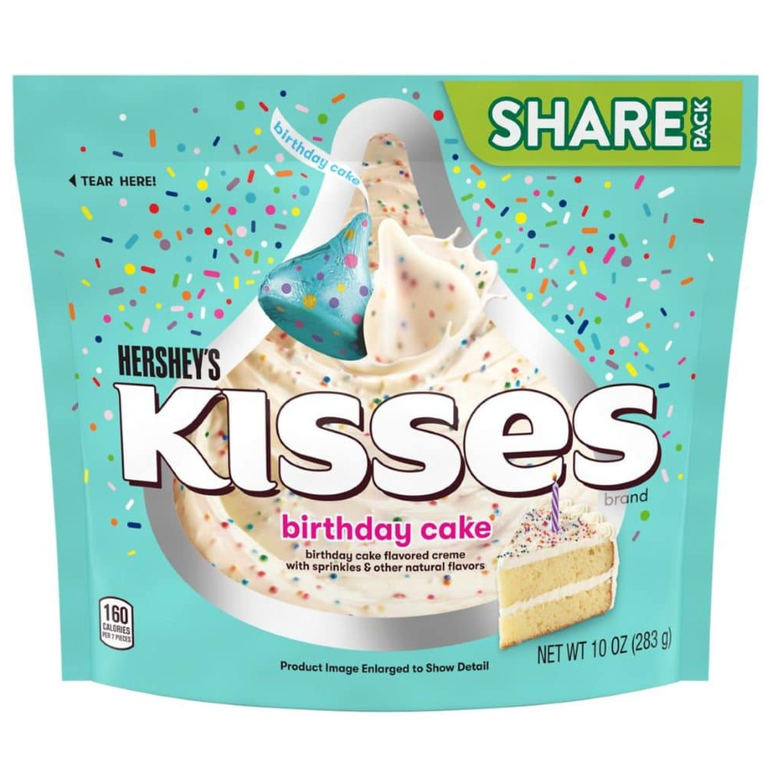 Кофеты Kisses birthday cake 283g