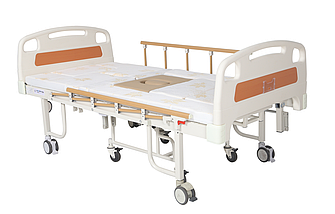Медичне функціональне ліжко MIRID W03. Ліжко з вбудованим кріслом. Ліжко для реабілітації., фото 3