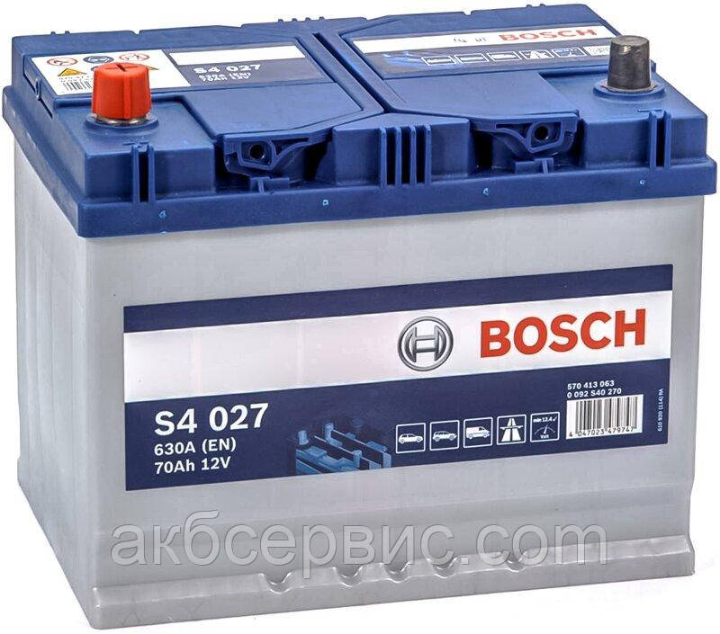 Акумулятор автомобільний Bosch 6СТ-70 S4 Silver (S40 270)