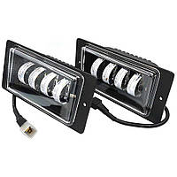 Противотуманные фары LED ВАЗ 2110, 2111, 2112, 2113, 2114, 2115 5000k 80w Metal СТГ