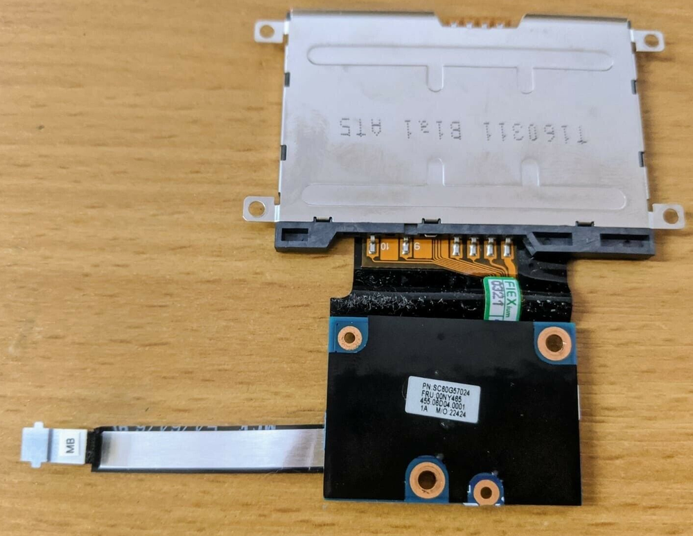 Дод. плата Lenovo ThinkPad T550 T560 P50S Плата та корпус Smart Card Reader б/в