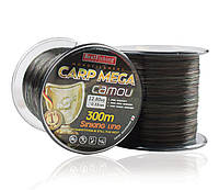 Леска карповая Bratfishing Carp MEGA camou 0,30mm 300m