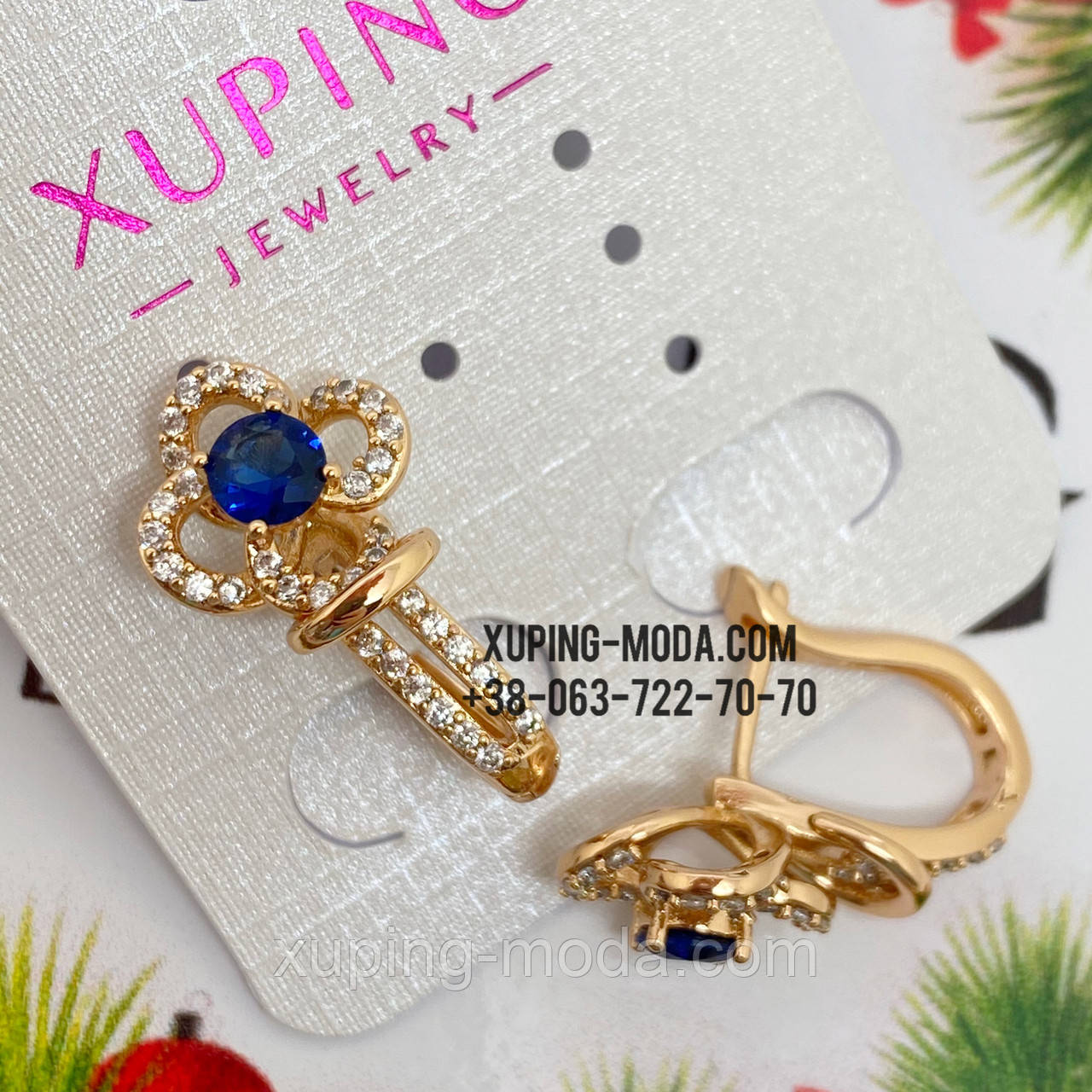 Xuping Сережки оптом, фото 1