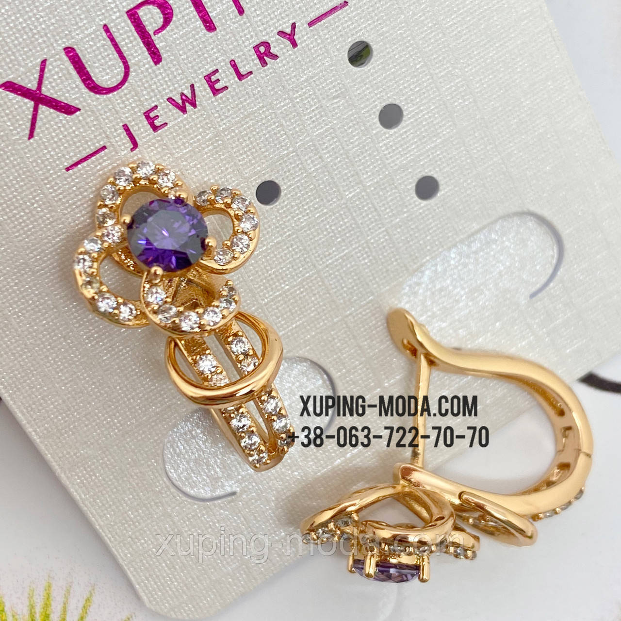 Xuping Сережки оптом, фото 1