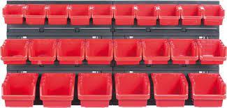 ТАБЛИЦЯ ПЕРФОРОВАНА 400Х165Х400 ММ З ЕРГОБОКСАМИ: 70Х100Х155 ММ 8ШТ, 90Х120Х195 ММ 6ШТ, 60Х80Х115 10, фото 1