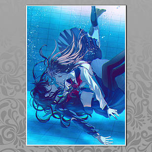 Плакат А3 Аніме Art  Yuri 010