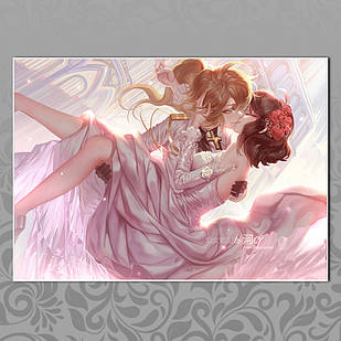 Плакат А3 Аніме Art  Yuri 011