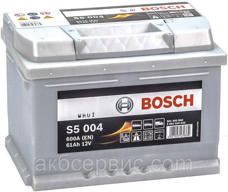 Акумулятор автомобільний Bosch 6СТ-61 S5 Silver Plus (S50 040)