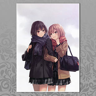 Плакат А3 Аніме Art  Yuri 015