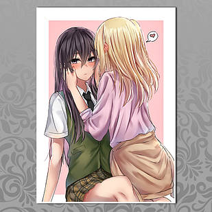 Плакат А3 Аніме Art  Yuri 016