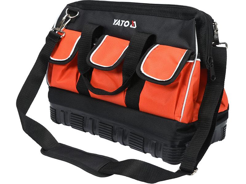 СУМКА ДЛЯ ІНСТРУМЕНТІВ 16" YATO 15 КАРМАНОВ, фото 1