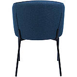 Обідній стілець Laguna Лагуна синій, тканина рогожка від Concepto, фото 3
