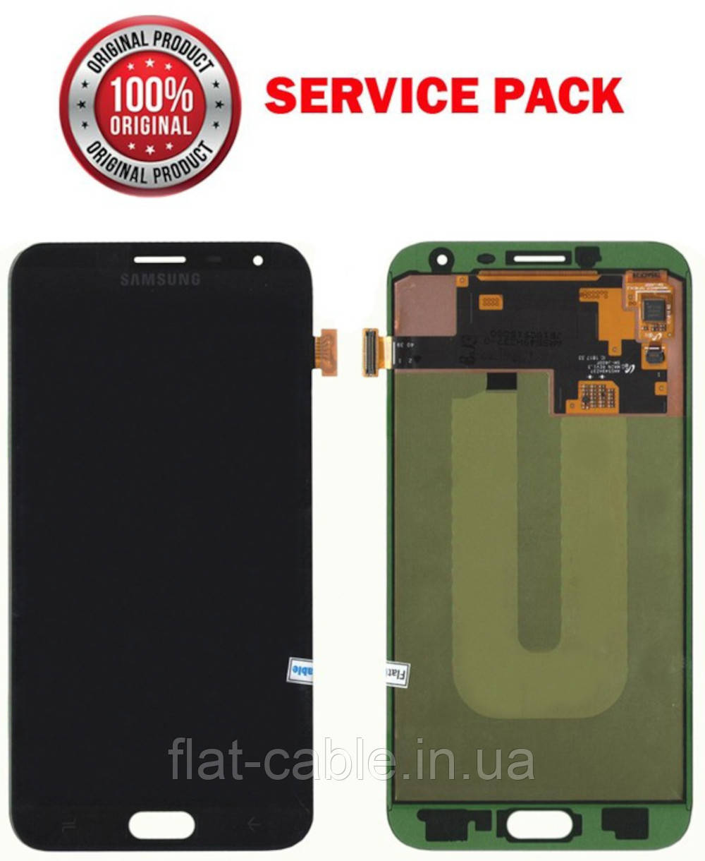 Дисплей + сенсор Samsung J400 Galaxy J4 Чорний Оригінал 100% SERVICE PACK GH97-21915A