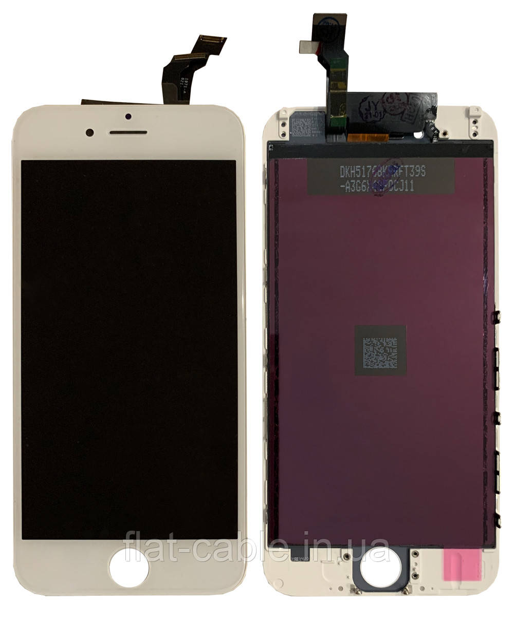 Дисплей (модуль) iPhone 6 (A1549/ A1586/ A1589) Білий Original (OEM)