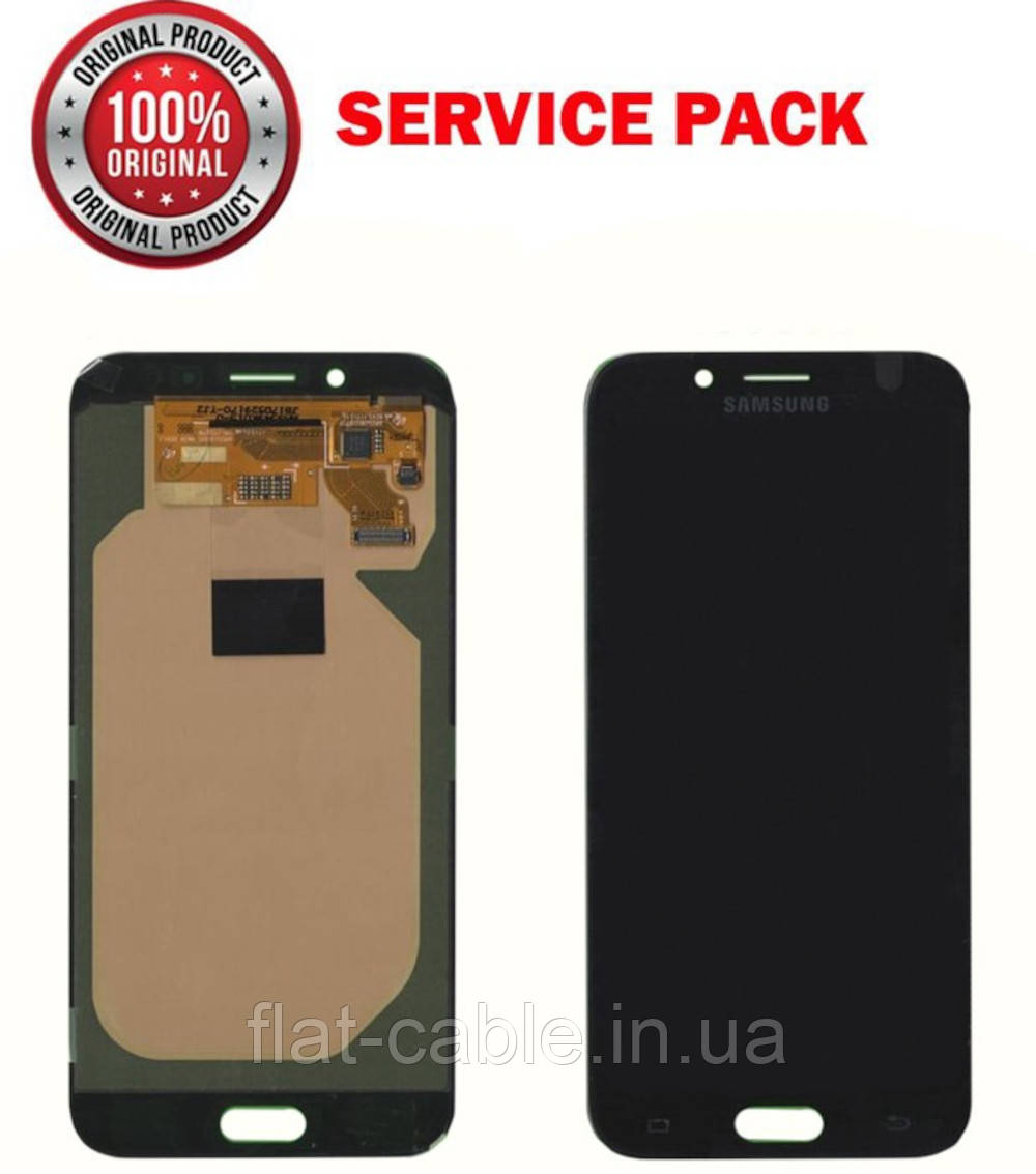 Дисплей + сенсор Samsung J730 J7 PRO 2017 Чорний Оригінал 100% SERVICE PACK GH97-20736A