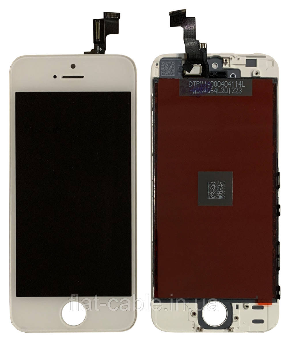 Дисплей (модуль) iPhone 5s iPhone SE Білий Original (OEM)