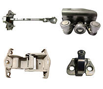 Петлі, ролики, обмежувачі, фіксатори