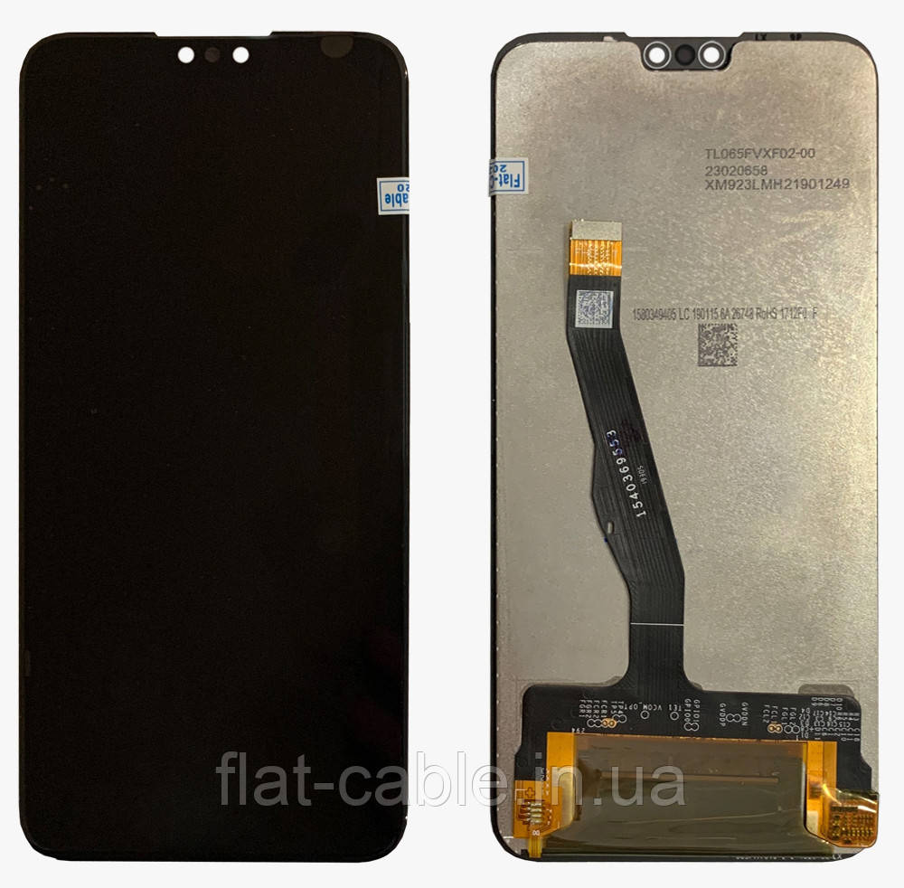 Дисплей + сенсор Huawei Y9 2019 (JKM-LX1) Чорний CHINA SERVICE PACK