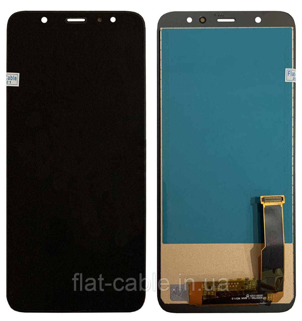 Дисплей + сенсор Samsung A605 Galaxy A6+ (2018) Чорний LCD OLED2 (TFT)