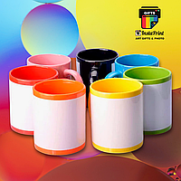 Чашка "Full color" 330 мл з віконцем для фото + друк. Друк на чашках