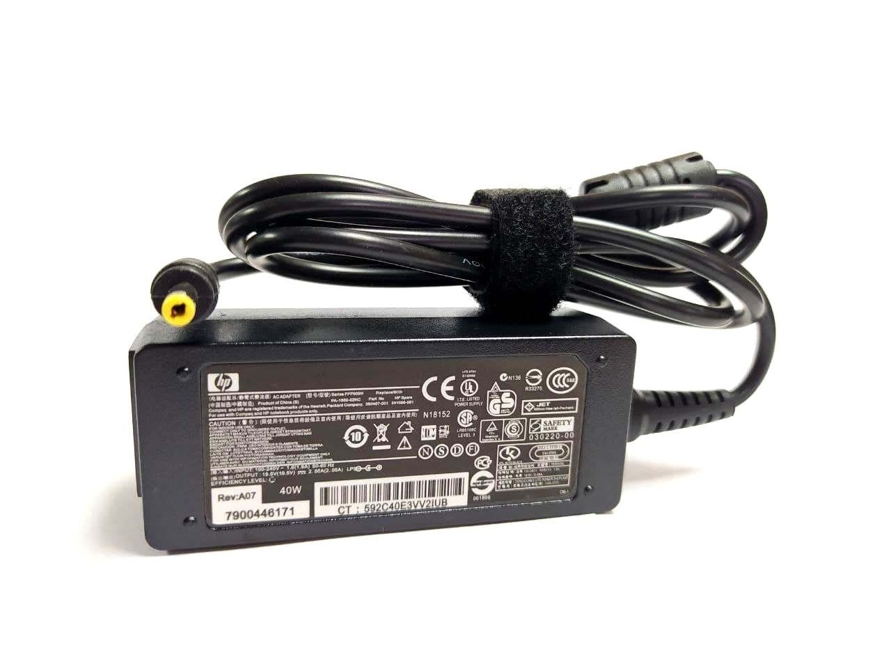Блок живлення для ноутбука HP Mini 730EZ 40W 19.5 V 2.05 A 4.0*1.7 mm
