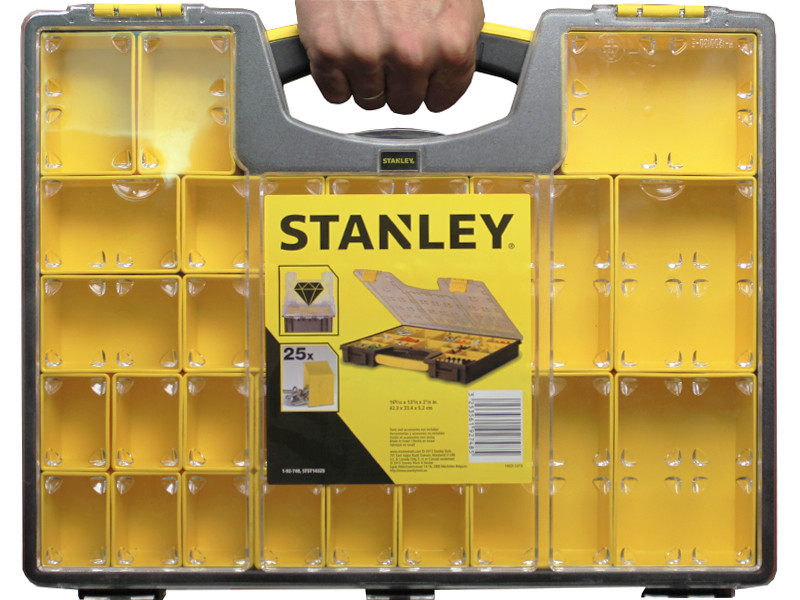 ОРГАЙЗЕР ПЛАСТИЧНИЙ STANLEY 25 СЕКЦІЙ 42.2 Х 5.2 Х 33.4 СМ, фото 1