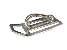 Карабін Pelengas з D-кільцем для підводного полювання (нержавіюча сталь)