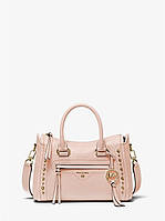 Сумка Michael Kors Carine Small Studded Pebbled Leather Satchel Soft Pink (30S0GCCS1T)