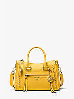 Сумка Michael Kors Carine Small Studded Pebbled Leather Satchel Sunflower (30S0GCCS1T)