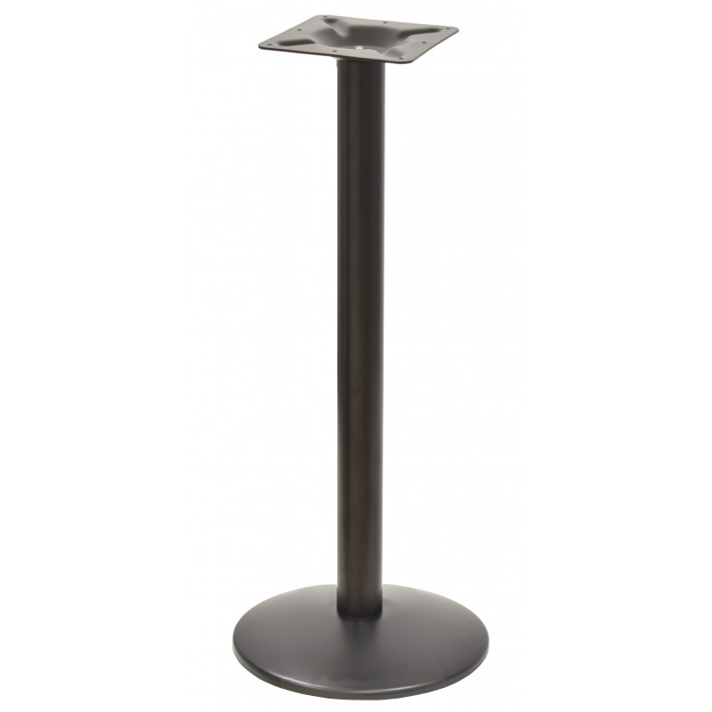 Опора для стола Ока, высокая, высота 110 см, диаметр 43 см, черный - фото 1 - id-p1186164175