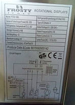 Холодильна вітрина Frosty RTW 108, фото 4