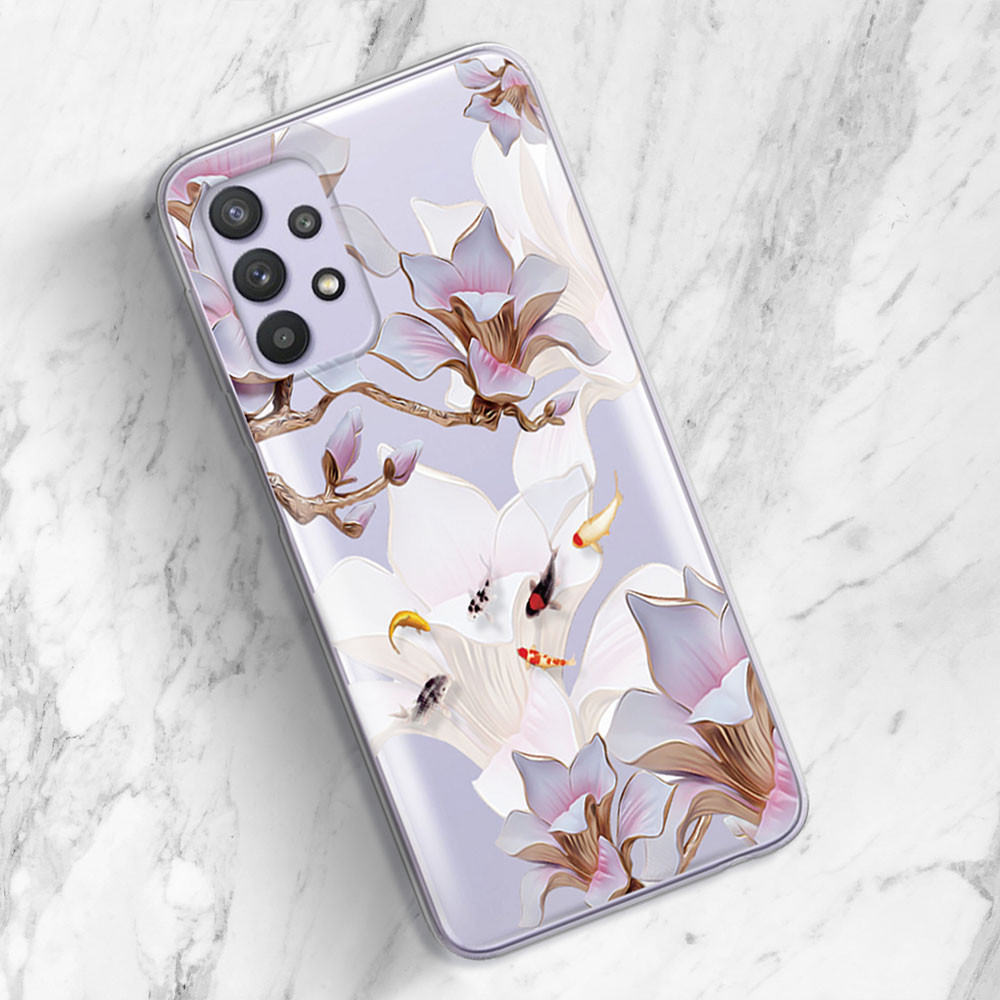 Чехол Samsung Galaxy A32 4G (A325) с принтом Chinese Magnolia: продажа ...