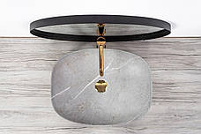 Умивальник (раковина) REA FREJA GREY MATT накладний *, фото 4
