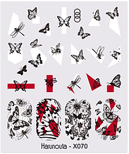 Слайдер водний для дизайну нігтів Harunouta-X070