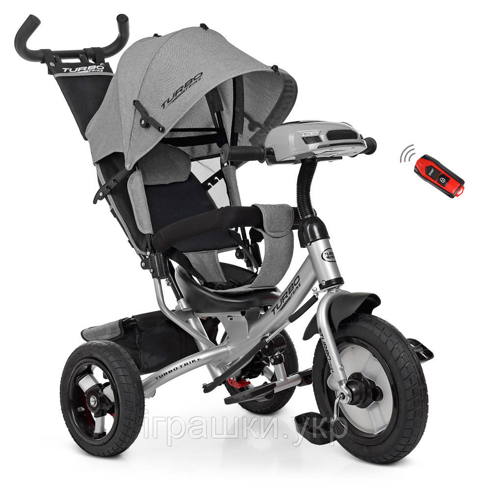 Триколісний велосипед Turbo Trike M 3115HA-19L з надувними колесами, фото 1