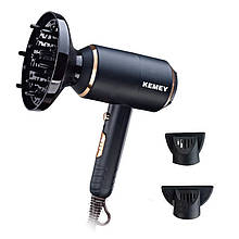 Фен для волосся Kemei KM-8896, 1300W